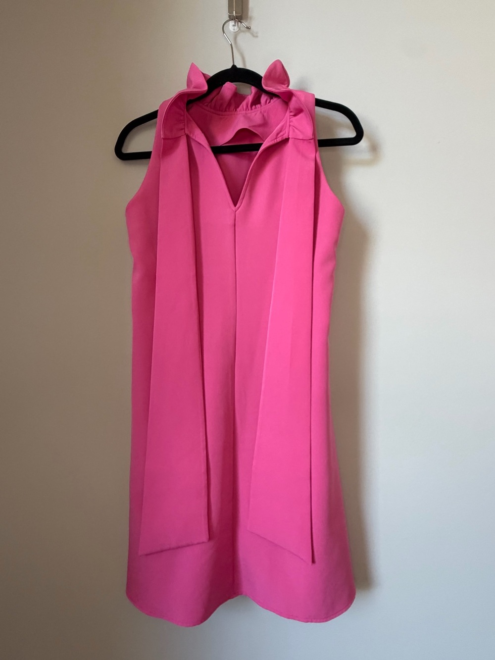 Tuckernuck Hot Pink BLYTHE Dress Size S with Bow - Picture 6 of 9